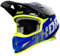 Thor Motocross-Helm Sector Fader Blau Gr. M