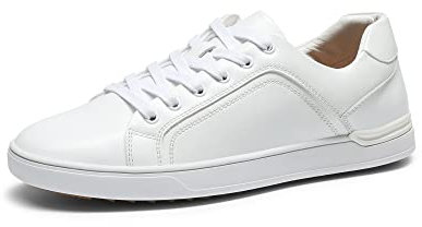 Bruno Marc Zapatillas de Deporte de Moda para Hombre, Zapatos Casuales.,Size 41,Blanco,SBFS211M