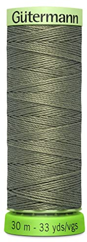 Gutermann 723665 824 Sew All 100% Recycled Top Stitch Thread 30mtr, Kelp, One Size