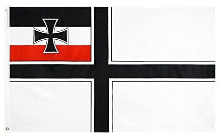 Ermano Flagge 90x150cm Schwarz-Weiß-Rot Dk Reichsflagge