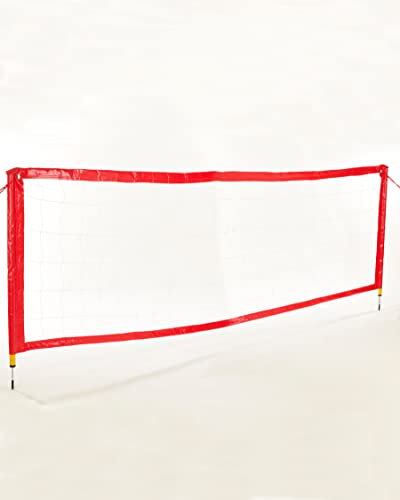 SPORTIKEL24 Fußballtennis klein für Rasenplatz, 3 m breit, inkl. Tragetasche
