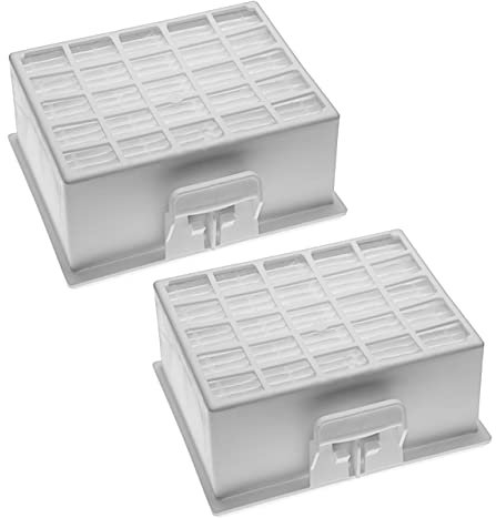 vhbw 2x Staubsaugerfilter kompatibel mit Bosch BGL25MON7, BGL35MON1, BGL25MON8, BGL2HYG3L, BGL3309L Staubsauger - HEPA Abluft-Filter Weiß