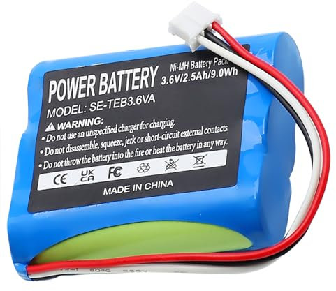 2500mAh 3.6V NI-MH Batterie für Toniebox Tonie Box Lautsprecher Boxen Lautsprecher 50AA5S Battery Akku for Tonies TonieBox Musicbox Soundbox