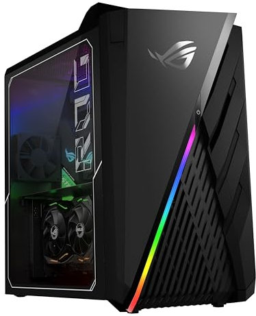 ASUS ROG Strix GA35 G35DX-SP004D - Sobremesa Gaming de (AMD Ryzen 7 5800X, 32GB RAM, 1TB + 1TB SSD, NVIDIA RTX 3080 10GB, Sin Sistema Operativo) Negro Estrella
