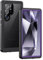 Lanhiem Funda para Samsung S24 Ultra, Impermeable Antigolpes Militar Antipolvos [Protección de 360 Grados] con Protector de Pantalla, Carcasa para Galaxy S24 Ultra, Morado