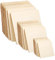 Balsa Wood Sheets - 40Pcs Plywood Sheets Unfinished Blank Thin Wooden Board Sheets, 3 Sizes Basswood Sheets Craft Wood for DIY Woodcraft, Painting, Engraved, Model Making, Pyrography, Wood Burning