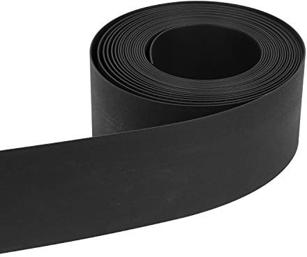 Eulenke Kunststoff Rasenkante - Flexibel, Leicht zu Verarbeiten, Beeteinfassung Rasenbegrenzung Beetumrandung für Ihren Garten - 2mm Dicke-10mX14cm-Schwarz
