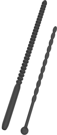Hidden Desire - Ribbed Penis Dilator Set 2 pcs