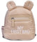 CHILDHOME, Kinderrucksack Baby, Schule, Kindergarten, Vorschule, Kinderkrippe, Zwei Fächer, Krippenrucksack, Flaschen geeignet, Sicherheitsschnalle, Wasserabweisend, My First Bag, Blau gestreift
