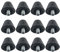 12 Stück Fußballschuh-Stollen, Fußballschuh-Spikes, Nylon, Ersatz-Stollen, Schraubstollen, Fußballnieten, Nylon, Fußballnieten