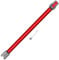 Arcets Tubo Prolunga compatibile per Dyson V7 V8 V10 V11 V15 Asta Telescopico in Alluminio, Lunghezza 72cm, Connettore a Sgancio Rapido - Rosso