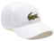 Lacoste Uni Cap Cap (1 Stück), Weiß, Einheitsgr��e