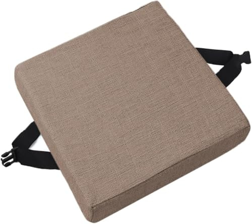 Barhocker Kissen, Anti-Rutsch Atmungsaktiv Kleinen Stuhl Sitzpolster, Dickes 3/5/8 cm Stuhl-Sitzkissen Hocker Sitzkissen Sitzmatte für Zuhause, Schule, Stuhl, Hocker(O9,25x25x8cm)