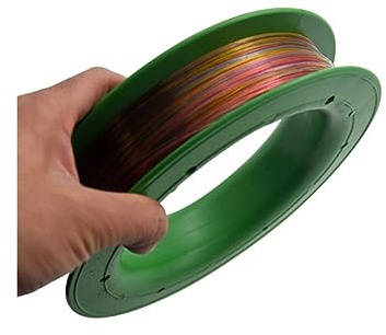 Angelschnur 250 m Tiefsee-Angelschnur, bunt, großer Durchmesser, 1,0 mm Monofilament-Nylon aus extra Dicker Hand-Angelschnur Fischdraht