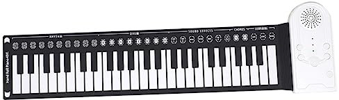 BESTonZON Clavier Piano Pliable Touches Portable Silicone Clavier Électronique Enroulable Flexible Piano Électronique Pratique Pour Débutants Et Garçon Fille