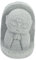 Sosoport Japanische Buddha-Figur, Feng Shui Zen, Stehend, Glückseliger Jizo-mönch, Buddha-Statue, Kleiner Jizo, Kunstharz, Kunsthandwerk, Skulptur, Heim- Und Outdoor-gartendekoration
