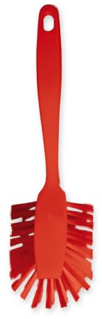 10 Stück Hygoclean Spülbürste, rot, L: 28cm, Spülbürste, Topfbürste, Scheuerbürste
