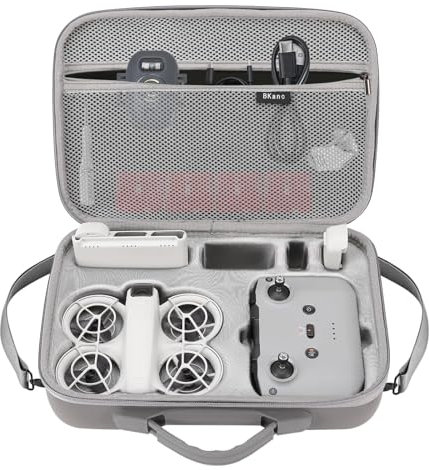 Mini 4K Tasche DJI Neo Tragbare Case für DJI Neo Drohne und Controller Koffer Kompakte Tragetasche mit Tragegurt DJI Neo Zubehör Aufbewahrungstasche Reisetasche
