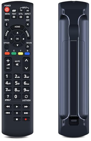 TCNOUMT New Replacement N2QAYB000831 Remote Control Suitible for Panasonic LED LCD TV THL50ET60A THL55ET60A THP50ST60A TH-L50ET60A TH-L55ET60A TH-P60ST60A TH-P65ST60A