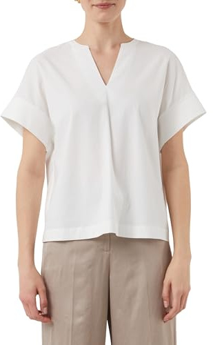 Comma Blusenshirt im Relaxed Fit mit Tunika-Ausschnitt