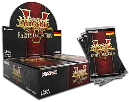 Yu-Gi-Oh! Rarity Collection 5 - Display - Deutsch - 24 Booster Packs - 1. Auflage - TCG Sammelkarten - LMS Trading Fieldcenter