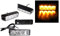 flexzon 12V 24V 4 LED orange amber light lamp recovery flashing breakdown strobe grill