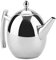 Stainless Steel Teapot Set, Mirror Polished Silver Steel Teapot with Filter, Coffee Pot Kettle, Suitable for Restaurants, Conference Rooms, Living Room (1500ML)