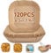 120PCS Air Fryer Liners, HAUSPROFI 6.3 inch Square Air Fryer Disposable Paper Liners, Non-Stick Baking Paper for Air Fryer, Food Grade Parchment Compatible with COSORI, Ninja, Tower Air Fryer