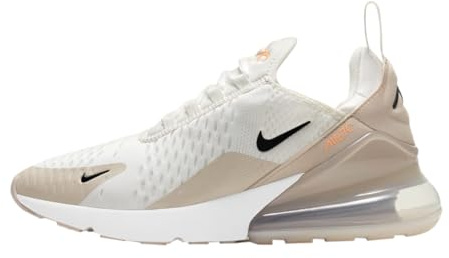 Nike Air Max Sequent 2 Herren-Sneaker, knöchelfrei, Wüstensand, Weiß/Schwarz, 39 EU