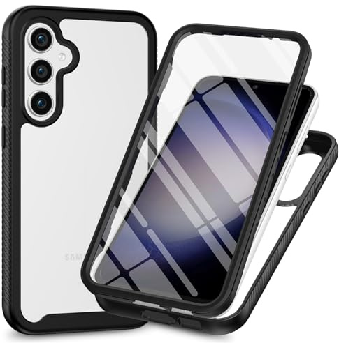 betterfon Panzerhülle für Samsung Galaxy - Handyhülle - Stoßfeste Schutzhülle mit Displayschutz - 360 Grad Full Cover Outdoor Case (Galaxy S23 FE)