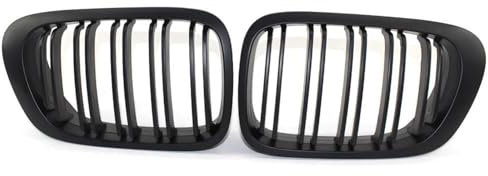 IITA Kühlergrill Auto Front Niere Grill Grille Snap-on Für E46 2DR 2 Türen 330ci Coupe 1998 1999 2000 2001 2002 Auto Styling Nieren Kühlergrill(Matte Black)