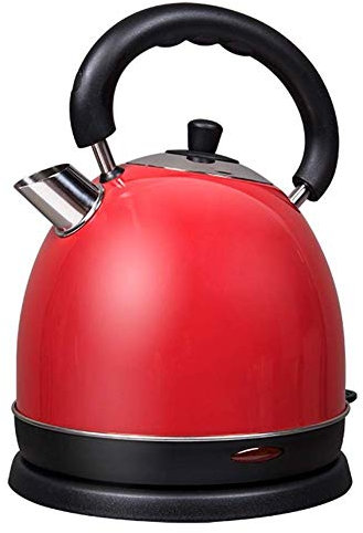 Kettles Electric Water Kettle, Jug Stainless Steel Kettle 2.0 Litres, Fast Boil & Easy To Clean, 1800W Fast (Color : Red) Present (Red) FANDIAO