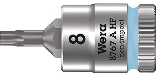 WERA-05003360001-8767 A HF TORX 8 x 28 mm - Vaso de punta Zyklop con función de retención 1/4