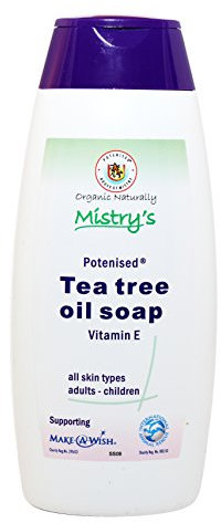 The House of Mistry Organic Potenised Tea Tree Oil Liquid Soap with Vitamin E
