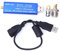 100KHz-1.7GHz USB Powered Tuner Receiver UHF VHF RTL-SDR RTL2832U + Kit Chipset R820T2