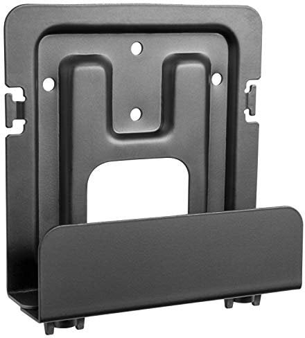 RICOO Universal Halterung für IP-TV Set Top Boxen Wandhalterung Z0602 für Mediageräte Television Befestigung Smart TV Streaming Box Media Player Festplatten Sat Boxen