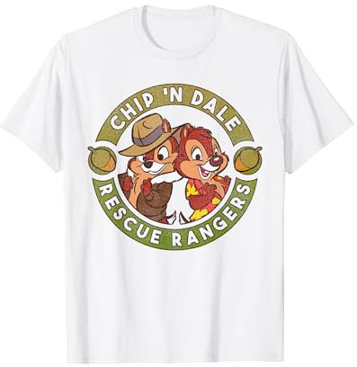 Disney Chip 'N Dale Rescue Rangers Logo T-Shirt