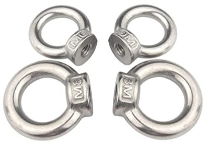 BOUACOUA Ringmutter M20 Augenmutter 304 Edelstahl Ösenmutter (1 Stück)