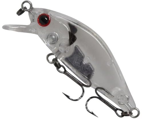Seika Pro Wobbler Trout Machine 4,5cm 4,4g - Forellenwobbler, Farbe:Ghost