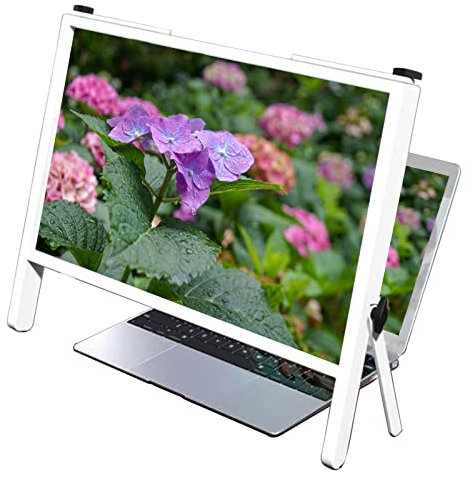 Screen Magnifier Computer Screen Magnifier for Laptop 3D 21Inch Screen Magnifying Laptop Enlarger Expanders for Movies Reading And Gaming - Portable Screen Amplifier Compatible With Tablet and Book