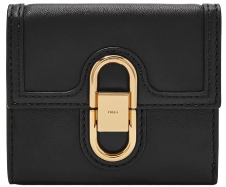 Fossil Portefeuille 3 rabats Avondale pour femme en cuir, SL8288001
