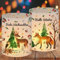 O-Kinee 12 Lanterna Decorativa per la Tavola di Natale, Lanterne Natalizie, Portacandele Natalizie, Decorazione Tavola di Natale, Adatto per Lumini o Candele