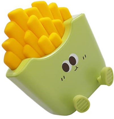 Uonlytech Cartoon-nachttischlampe Grüne Pommes-frites-tischlampe Nachtlampe Sanftes Leuchten Für Die Babyfütterung Wohnzimmerdekoration