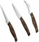 Alipis 1 Set Di Taglierine Intagliate Seghettate Per Affettare Mele E Frutta Utensili Da Cucina In Legno Di Caffè