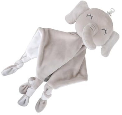 1stk Handtuch Spielzeug Tröster Zahnen Musikalisches Krippenspielzeug Elefantendecke Kuscheltierdecke Für Babys Beruhigendes Spielzeug Für Kinder Kuscheltiere Für Stoff Abaodam