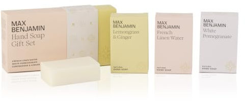 Max Benjamin Handseifen-Geschenkset 3-teilig