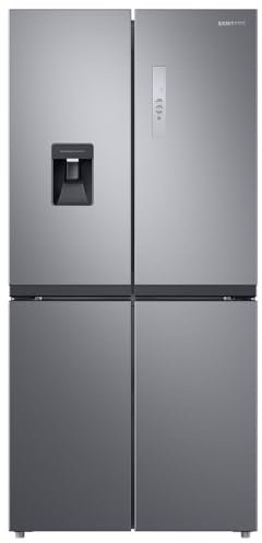 Samsung 488 Litre Four Door American Fridge Freezer with Twin Cooling Plus - Silver