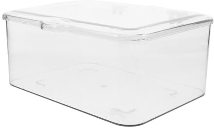 FRCOLOR Cosmetic Organizer Box Makeup Organizer Plastic Storage Bathroom Sundries Box Holder