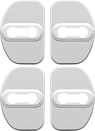 WANGJF Türschloss Schutzabdeckung Auto Dekor für Geely Emgrand EV 2016-2022, Stoßdämpfender Schloss-Schnallenschutz.