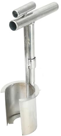 Lampen Pflanzer Werkzeug Langgang Griff Ransplantationsplanter Werkzeug Zum Pflanzen von Glühbirnen und Anderen Pflanzen, die Tiefere Löcher mit Einfachem Insertion Verdrehen und Z